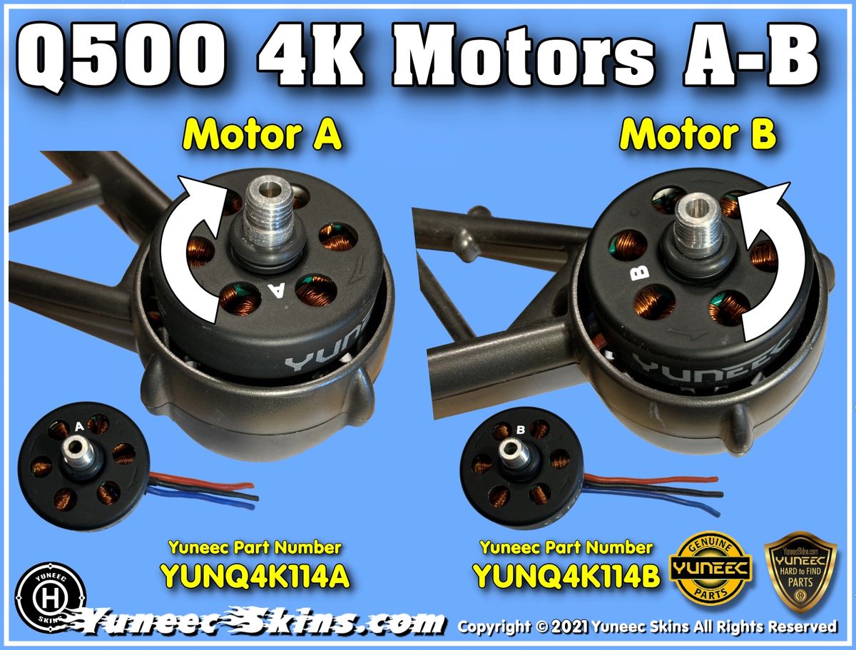Yuneec q500 motor discount